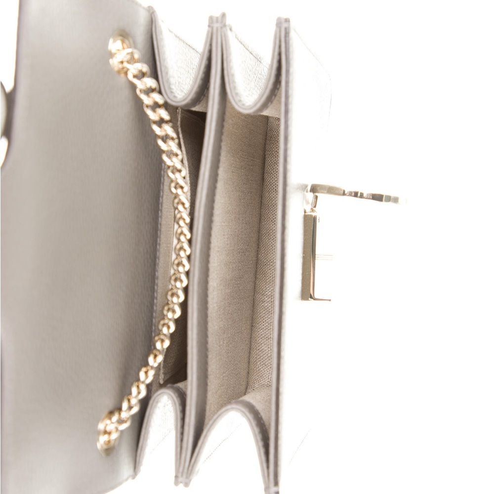 NWT Interlocking GUCCI GREY BAG - Picture 5 of 9